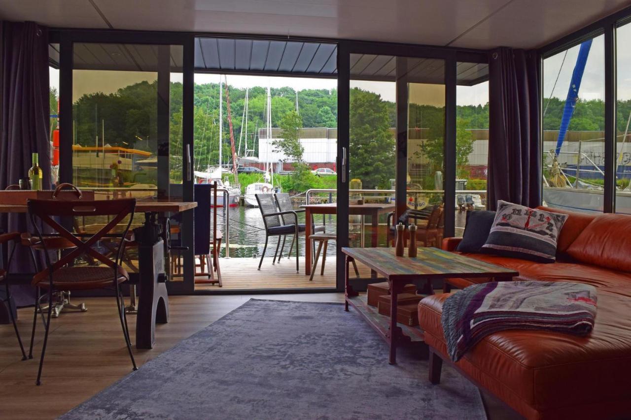 Hausboot Lina In Flensburg酒店 外观 照片